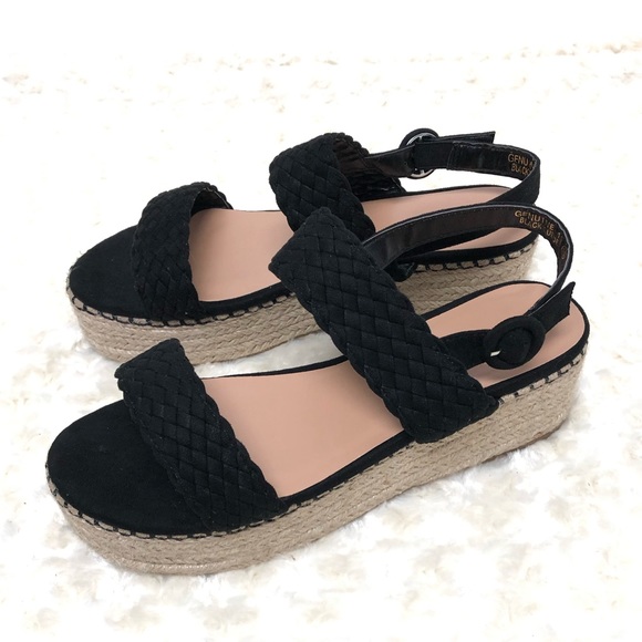 Suede Espadrille Flatforms - Picture 8 of 8